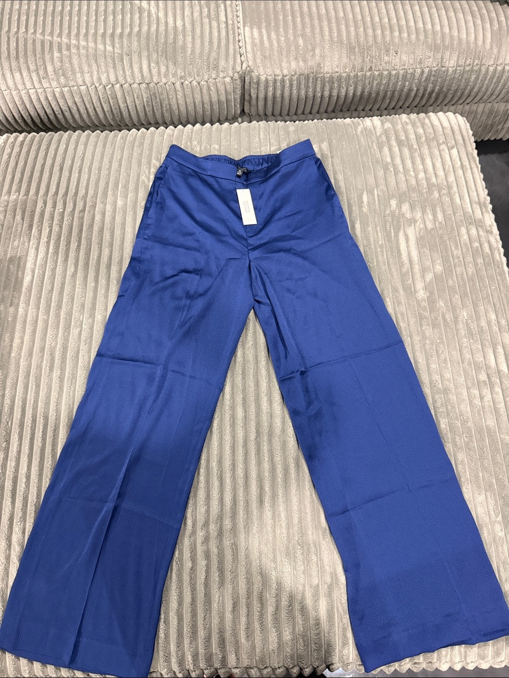 Banana Republic Wide-Leg Pants in Royal Blue